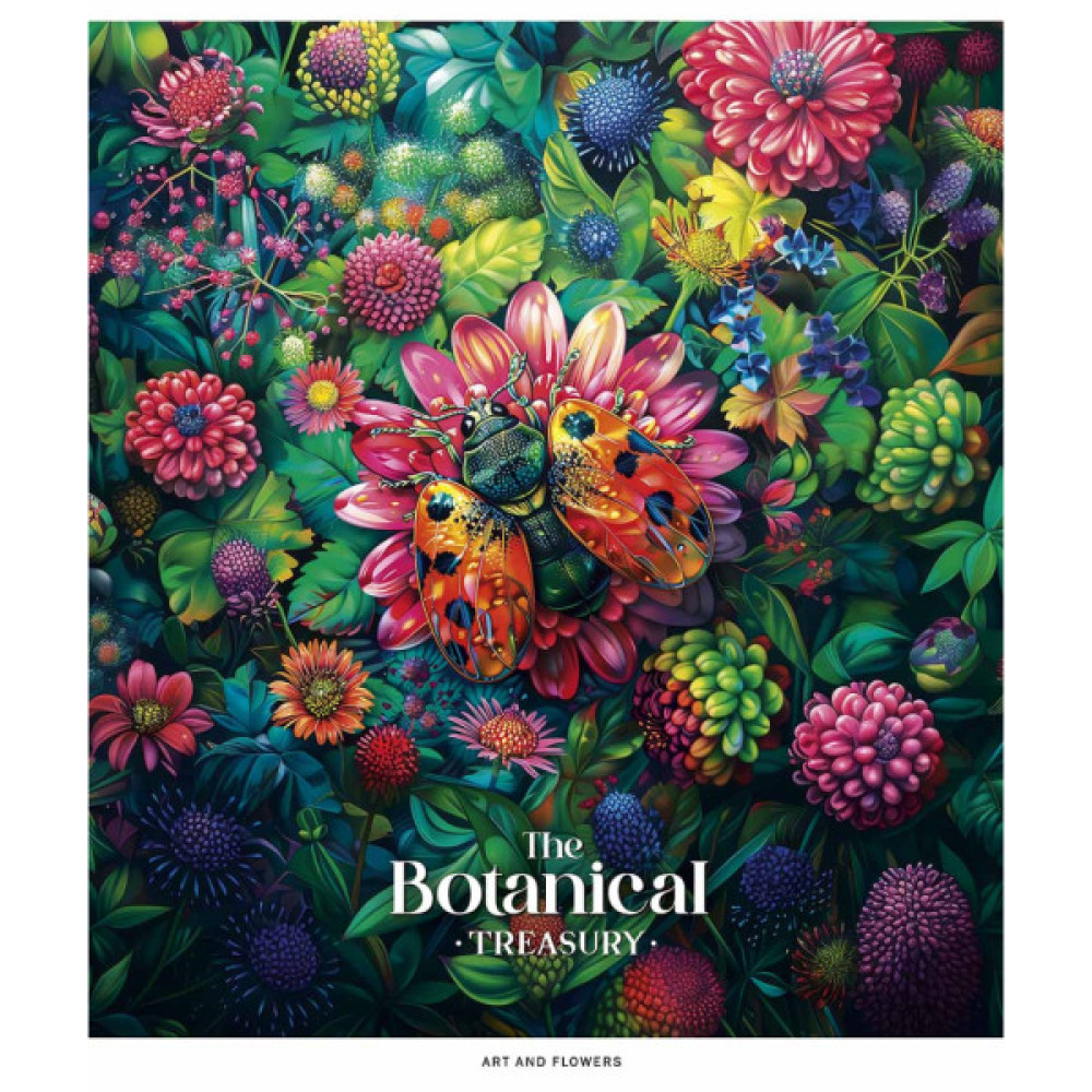 Зошит Школярик Botanical treasury 60 аркушів клітинка (060-3466K)