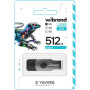 USB флеш накопичувач Wibrand 512GB Lizard Black USB 3.2 (WI3.2/LI512P9B)