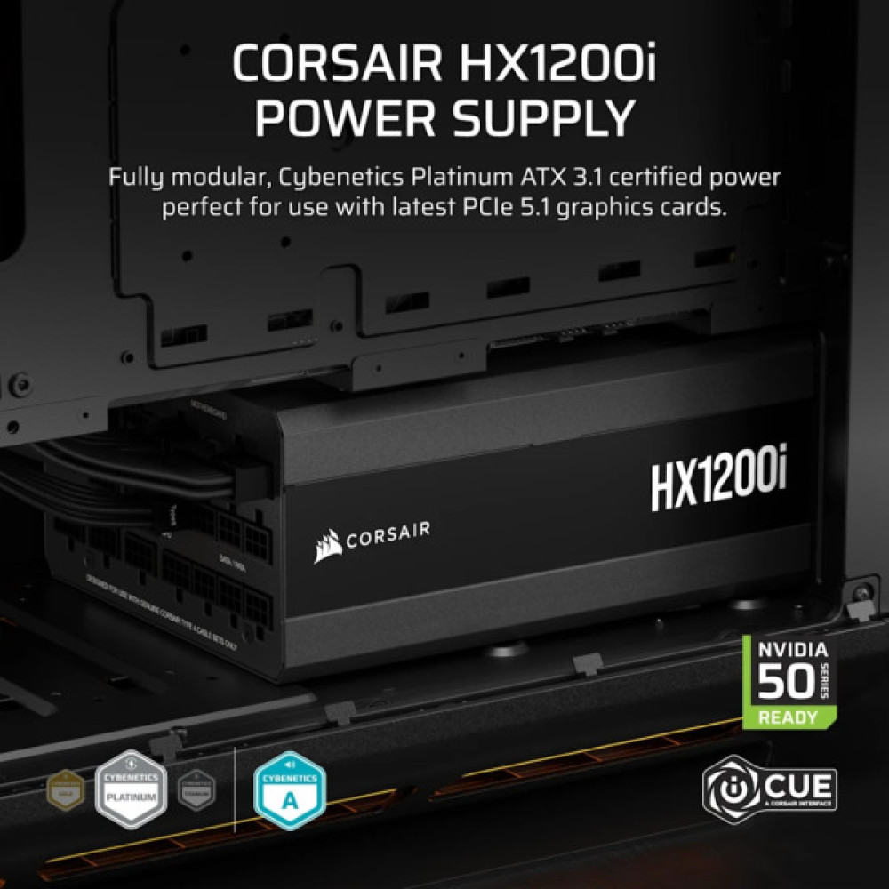 Блок живлення Corsair 1200W HX1200i (CP-9020307-EU)