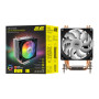 Процесорний кулер  2E GAMING Air Cool AC90D4-ARGB, LGA1851, 1700, 1200, 1366, 115x, AM5, AM4, AM3, AM3+, 4pin PWM, TDP 130W
