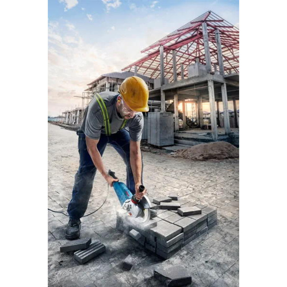 Шліфмашина кутова Bosch Professional GWS 27-230 J 230В 230мм 2700Вт 5800-6500об/хв 6кг