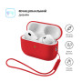Чохол для навушників Armorstandart Silicone Case with straps For Apple AirPods Pro 3 Red (ARM91285)
