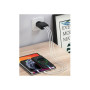 Зарядний пристрій Media-Tech 2xUSB-C PD 65W USB QC 3.0 black (MT6252) Зарядний пристрій Media-Tech 2xUSB-C PD 65W USB QC 3.0 black (MT6252)