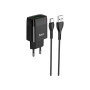 Зарядний пристрій HOCO C72Q Glorious USB QC3.0 + cable USB to USB-C 18W Black (6931474732545) Зарядний пристрій HOCO C72Q Glorious USB QC3.0 + cable USB to USB-C 18W Black (6931474732545)