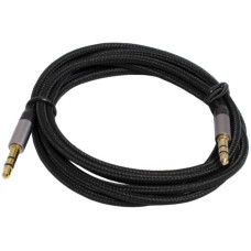 Кабель мультимедійний 3.5mm M to 3.5mm M 1.2m black Patron (CAB-PN-MUL-J-J-12) Кабель мультимедійний 3.5mm M to 3.5mm M 1.2m black Patron (CAB-PN-MUL-J-J-12)