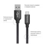 Дата кабель USB 2.0 AM to USB-C 2.0m black ColorWay (CW-CBUC008-BK)