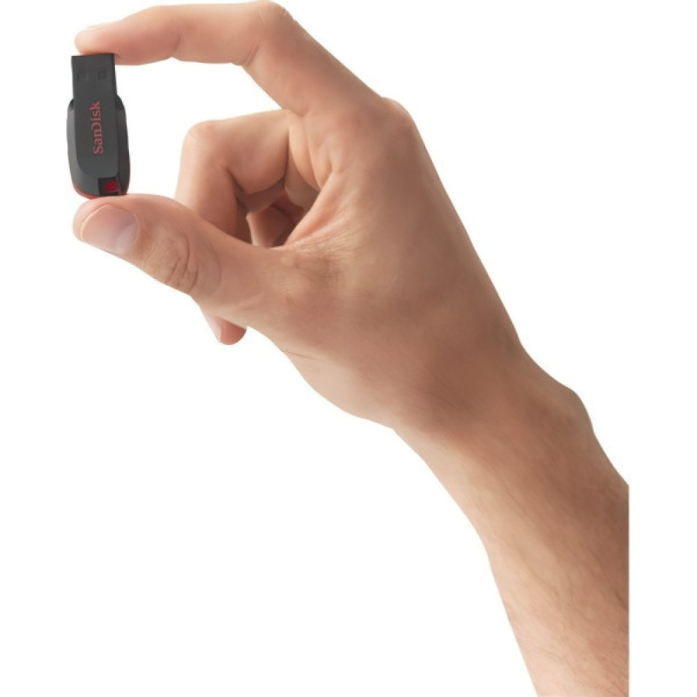 Накопичувач SanDisk   32GB USB 2.0 Type-A Cruzer Blade Чорний