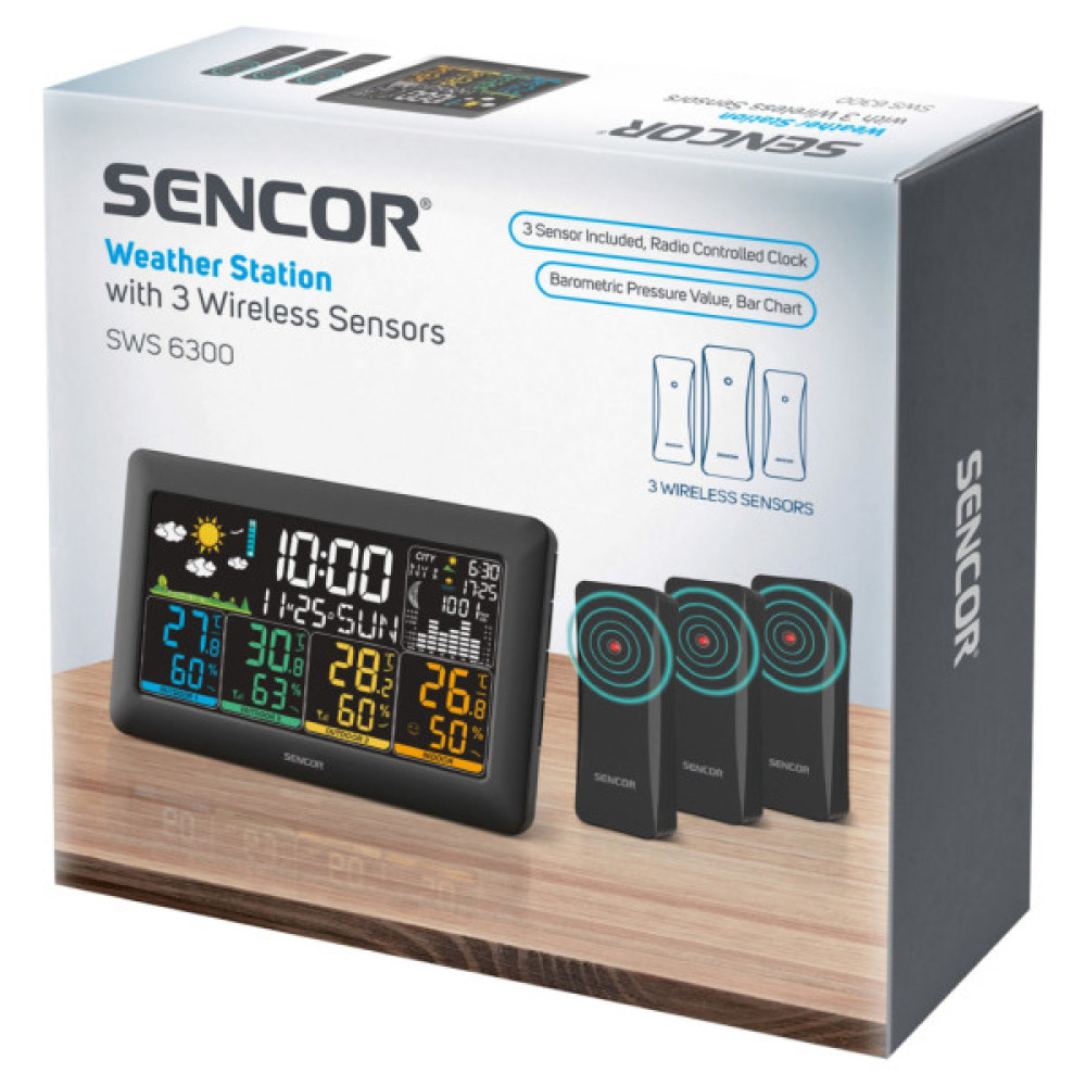 Метеостанція Sencor SWS6300