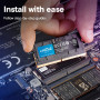 Модуль пам'яті для ноутбука SoDIMM DDR5 32GB 4800 MHz Micron (CT32G48C40S5T) Модуль пам'яті для ноутбука SoDIMM DDR5 32GB 4800 MHz Micron (CT32G48C40S5T)