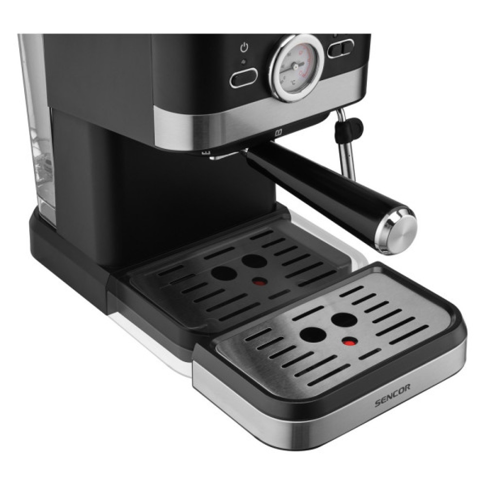 Ріжкова кавоварка еспресо Sencor SES 1721BK