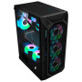 Корпус для ПК 1stPlayer X6-BK-4F1