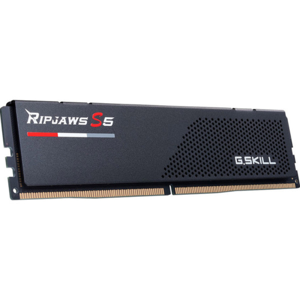 Модуль пам'яті для комп'ютера DDR5 64GB (2x32GB) 6000 MHz Ripjaws S5 Matte Black G.Skill (F5-6000J3636F32GX2-RS5K)