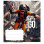 Зошит Школярик Let's go 24 аркуша клітинка (024-3482K) Зошит Школярик Let's go 24 аркуша клітинка (024-3482K)
