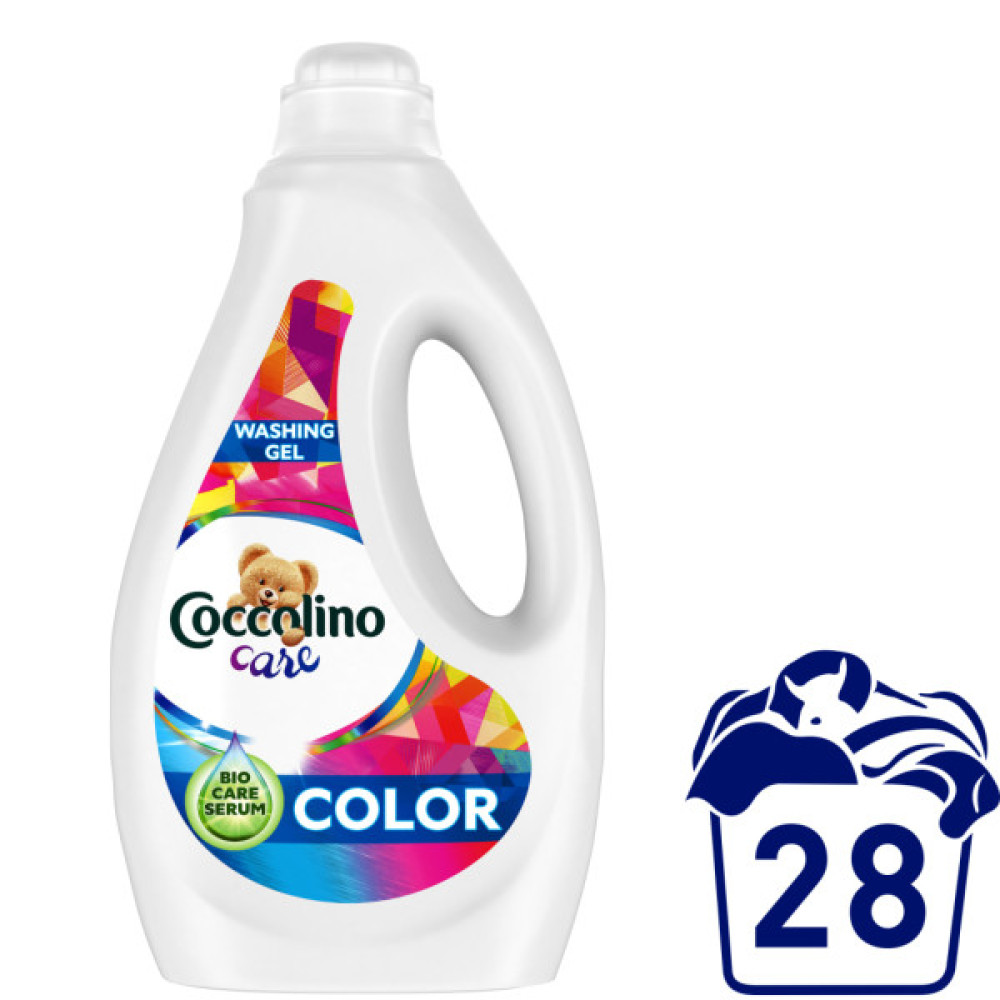 Гель для прання Coccolino Care для кольорових речей 1.12 л (8720181019388) Гель для прання Coccolino Care для кольорових речей 1.12 л (8720181019388)