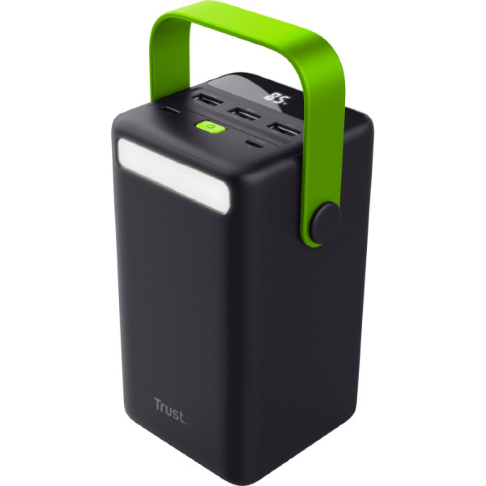 Батарея універсальна Trust 50000mAh Redoh XXL, 3хUSB-A/USB-C, 20W, black (25196_TRUST)