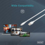 Дата кабель USB 2.0 AM to Lightning 2.0m 12W white Digitus (AK-600108-020-W) Дата кабель USB 2.0 AM to Lightning 2.0m 12W white Digitus (AK-600108-020-W)