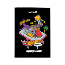 Щоденник шкільний Kite Hot Wheels, тверда обкладинка (HW25-262-2)