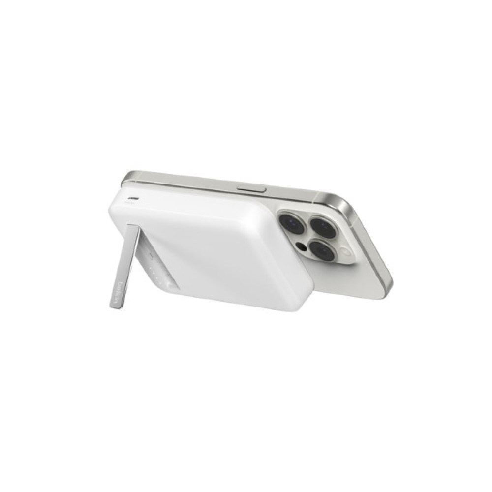 Батарея універсальна Belkin 10000mAh MagSafe Wireless Qi2 White (BPD008BTWH)