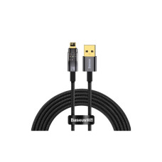 Дата кабель USB 2.0 AM to Lightning 1.0m 2.4A Explorer Series black Baseus (CATS000401)