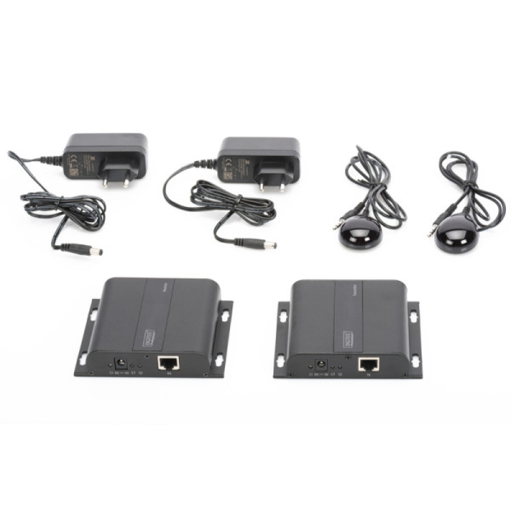 Набір подовжувачів DIGITUS HDMI через IP, 4K*2K@30Гц, (CAT 5/5e/6/7), 120м