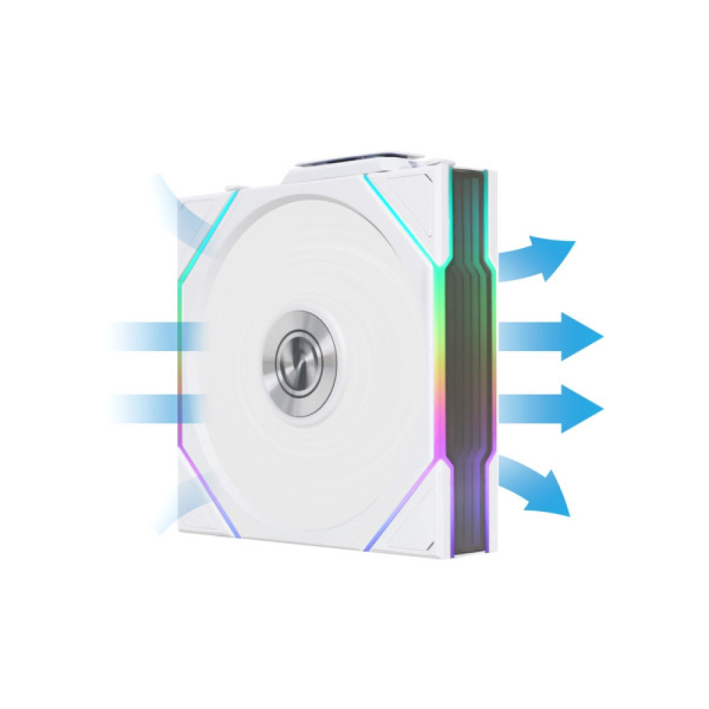 Кулер до корпусу Lian Li Uni Fan TL WIRELESS 120-1, White (G99.12TL1W1W.00)