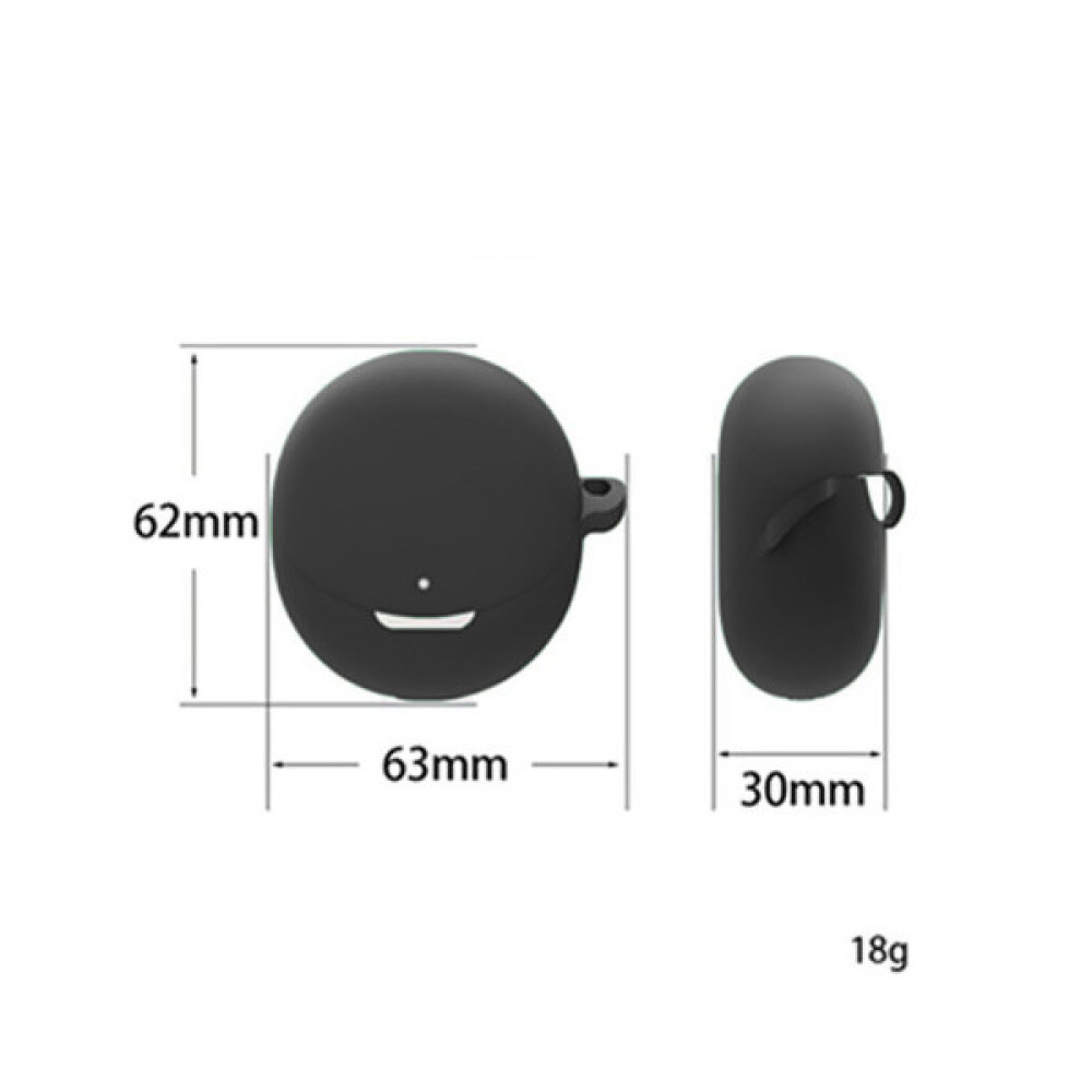 Чохол для навушників BeCover Silicon для OPPO Enco Air3 (ETE31) Black (709569)