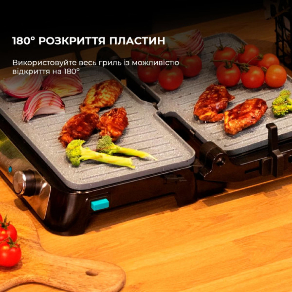 Електрогриль Cecotec Rock'nGrill 1500 Take&Clean (CCTC-02994)