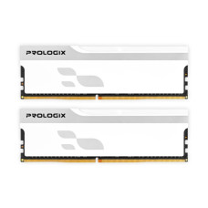 Модуль пам'яті для комп'ютера DDR5 32GB (2x16GB) 5600 MHz Onyx White Prologix (PRO32GB5600YW5K)