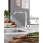Змішувач для кухні Grohe Accent, довж.виливу - 220мм, поворотний, 1важіль, хром