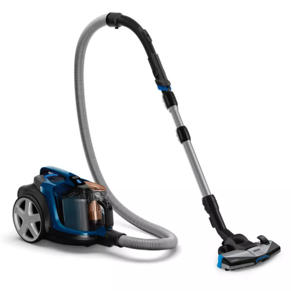 Пилосос Philips контейнерний 7000 series, 900Вт, конт пил -2л, НЕРА, турбощітка, синій