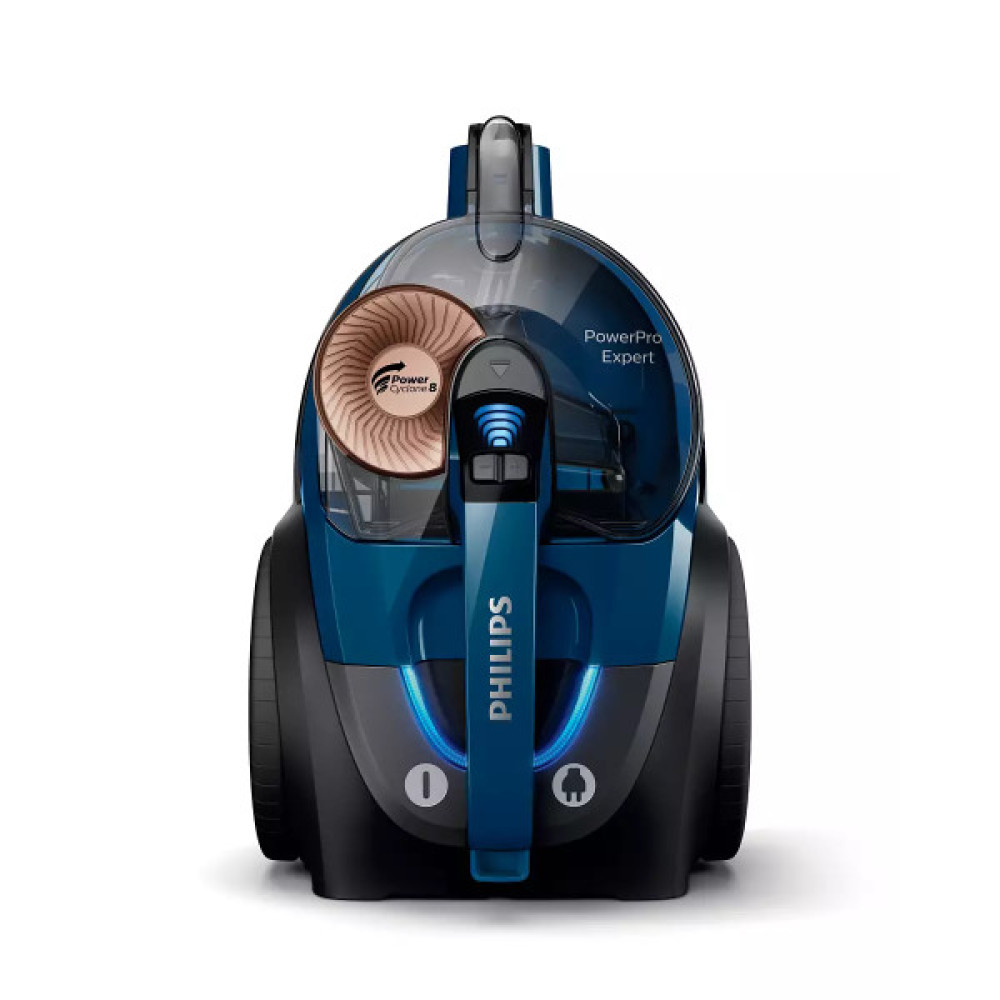 Пилосос Philips контейнерний 7000 series, 900Вт, конт пил -2л, НЕРА, турбощітка, синій