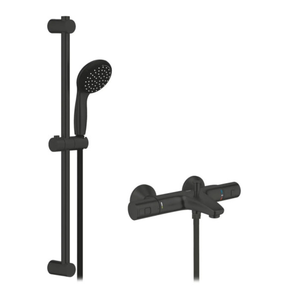 Змішувач Grohe QuickFix Precision Start Black (UA303907T1)