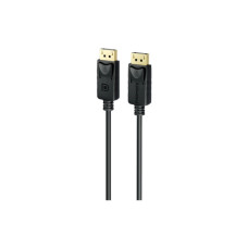Кабель мультимедійний DisplayPort M to DisplayPort M 1.2m V1.4 black Promate (dplink-120.black)