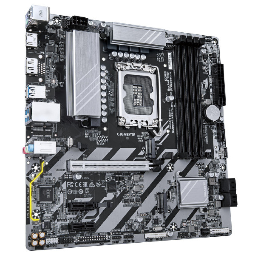 Материнська плата GIGABYTE B860M D3HP s1851 B860 4xDDR5 M.2 HDMI DP mATX
