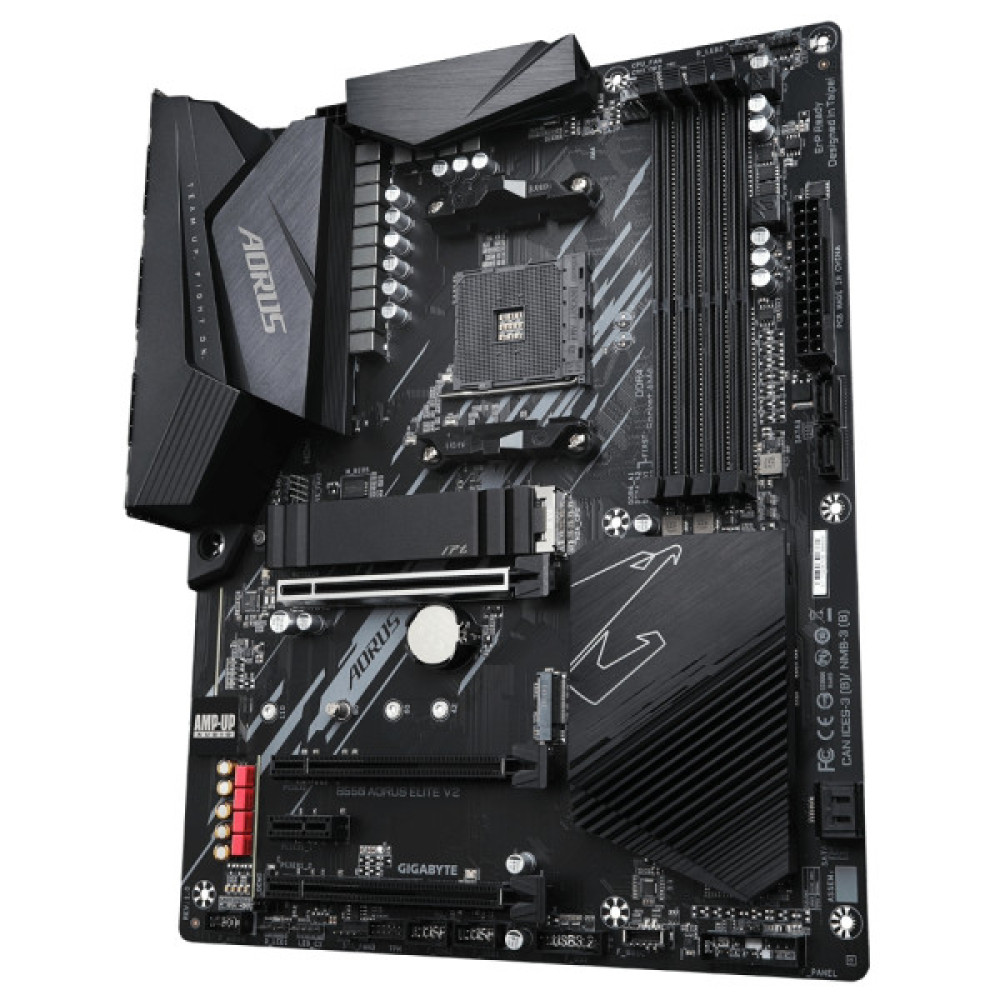 Материнська плата GIGABYTE B550 AORUS ELITE V2 sAM4 B550 4xDDR4 M.2 HDMI DP ATX