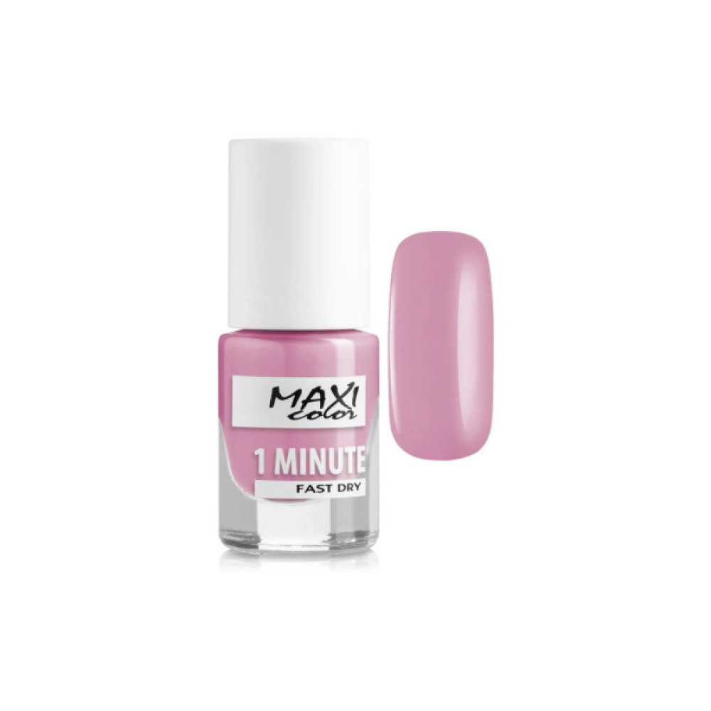Лак для нігтів Maxi Color 1 Minute Fast Dry 015 (4823082004249)