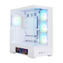 Корпус Zalman P40 DS без БЖ, 2xUSB3.0, 1x Type C, 3x120мм ARGB Reverse, 1x120мм ARGB, VGA 420мм, LCS ready, TG Side/Front Panel, Display, ATX, білий Корпус Zalman P40 DS без БЖ, 2xUSB3.0, 1x Type C, 3x120мм ARGB Reverse, 1x120мм ARGB, VGA 420мм, LCS ready, TG Side/Front Panel, Display, ATX, білий