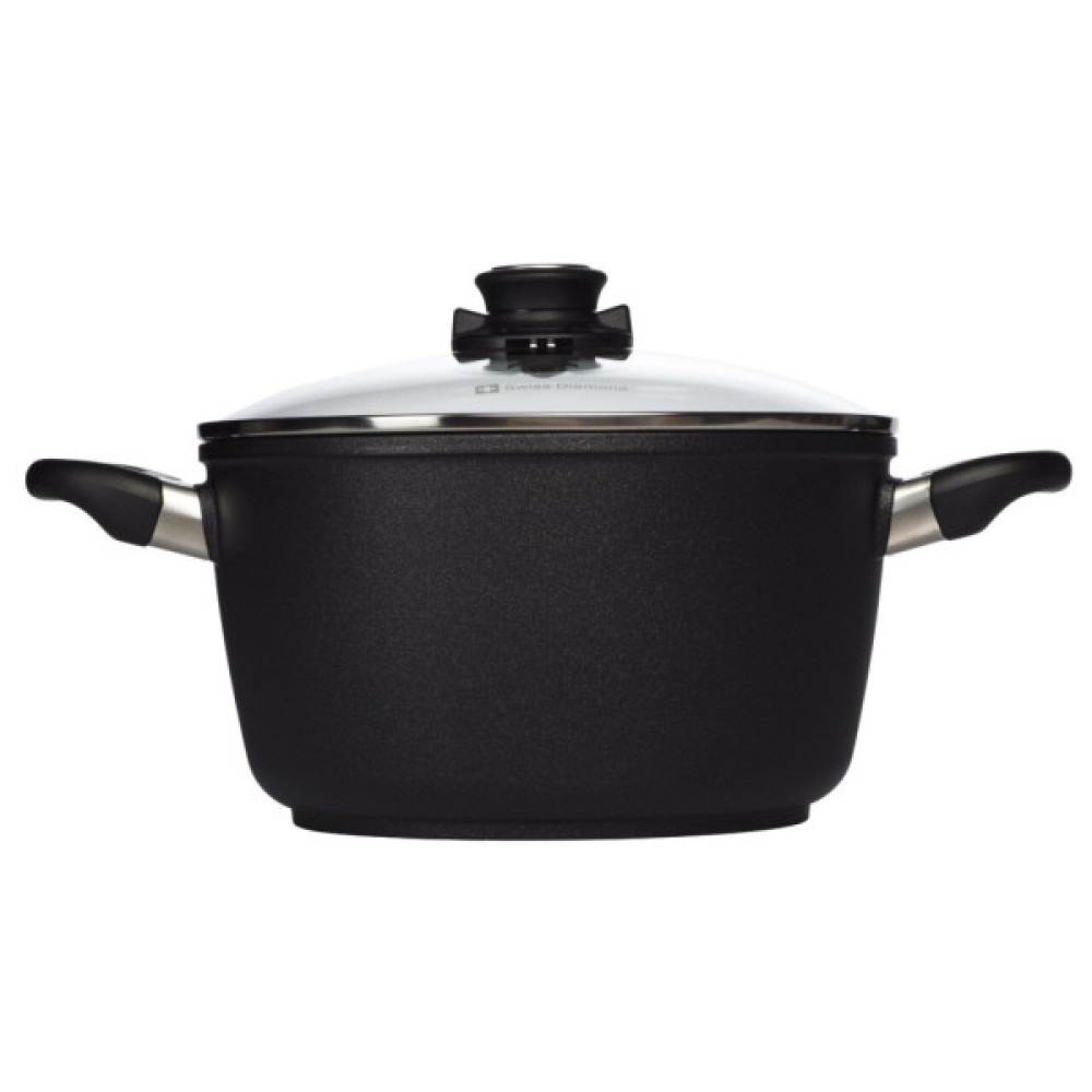 Каструля Swiss Diamond XD Induction з кришкою 8 л, 28 см (XD6128ic)