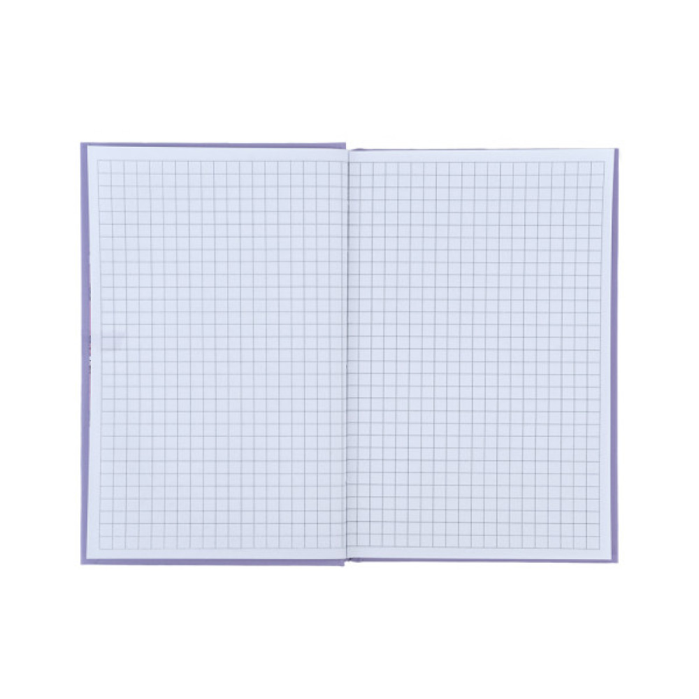 Блокнот Kite А6 Kuromi, тверда обкладинка, 80 аркушів, клітинка (HK24-199-2)