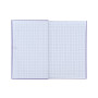 Блокнот Kite А6 Kuromi, тверда обкладинка, 80 аркушів, клітинка (HK24-199-2)
