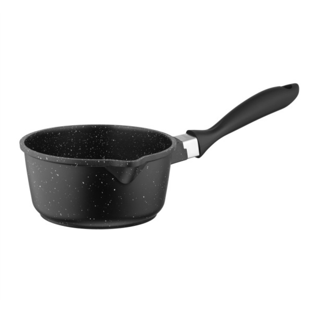 Ківш Ardesto Gemini Anzio, 1.4л, алюміній, чорний (AR2412GES)