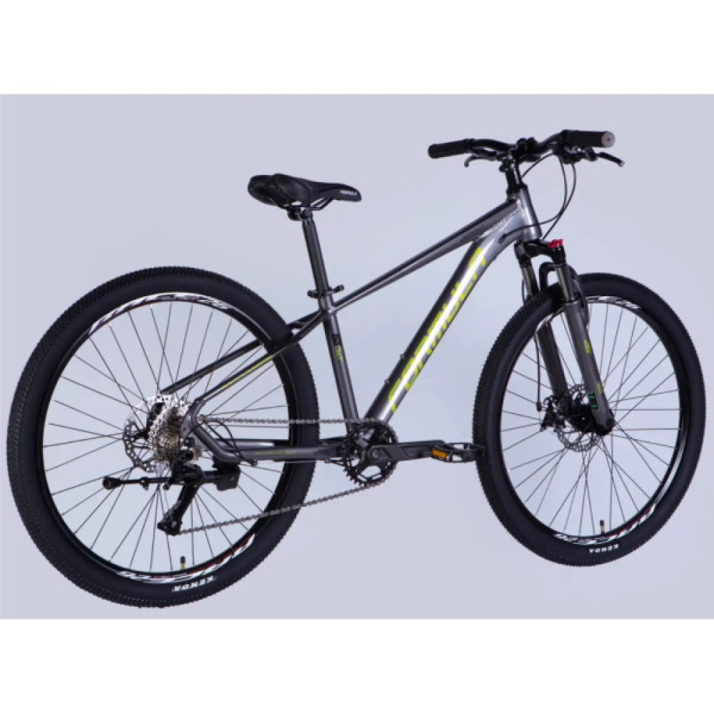 Велосипед Formula 26" ZEPHYR 3.0 DD CS рама-14" AL 2026 сірий з зеленим (OPS-FR-26-814)