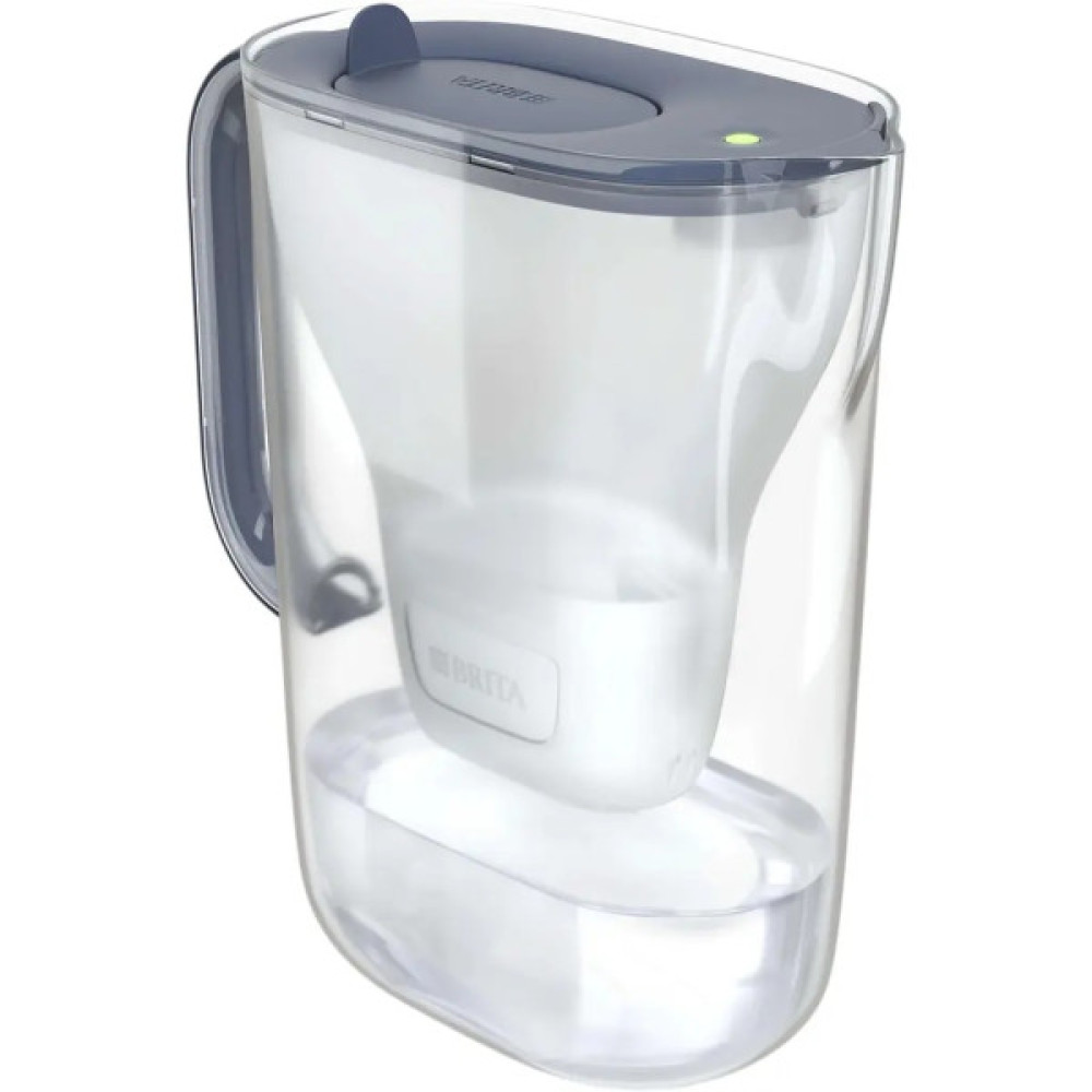 Фільтр-глечик Brita Style Essential MXPro 2.4л (1.4л очищеної води) з картриджем сіро-блакитний