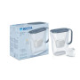 Фільтр-глечик Brita Style Essential MXPro 2.4л (1.4л очищеної води) з картриджем сіро-блакитний