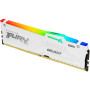 Пам'ять ПК Kingston DDR5 32GB 5600 FURY Beast  RGB XMP Білий