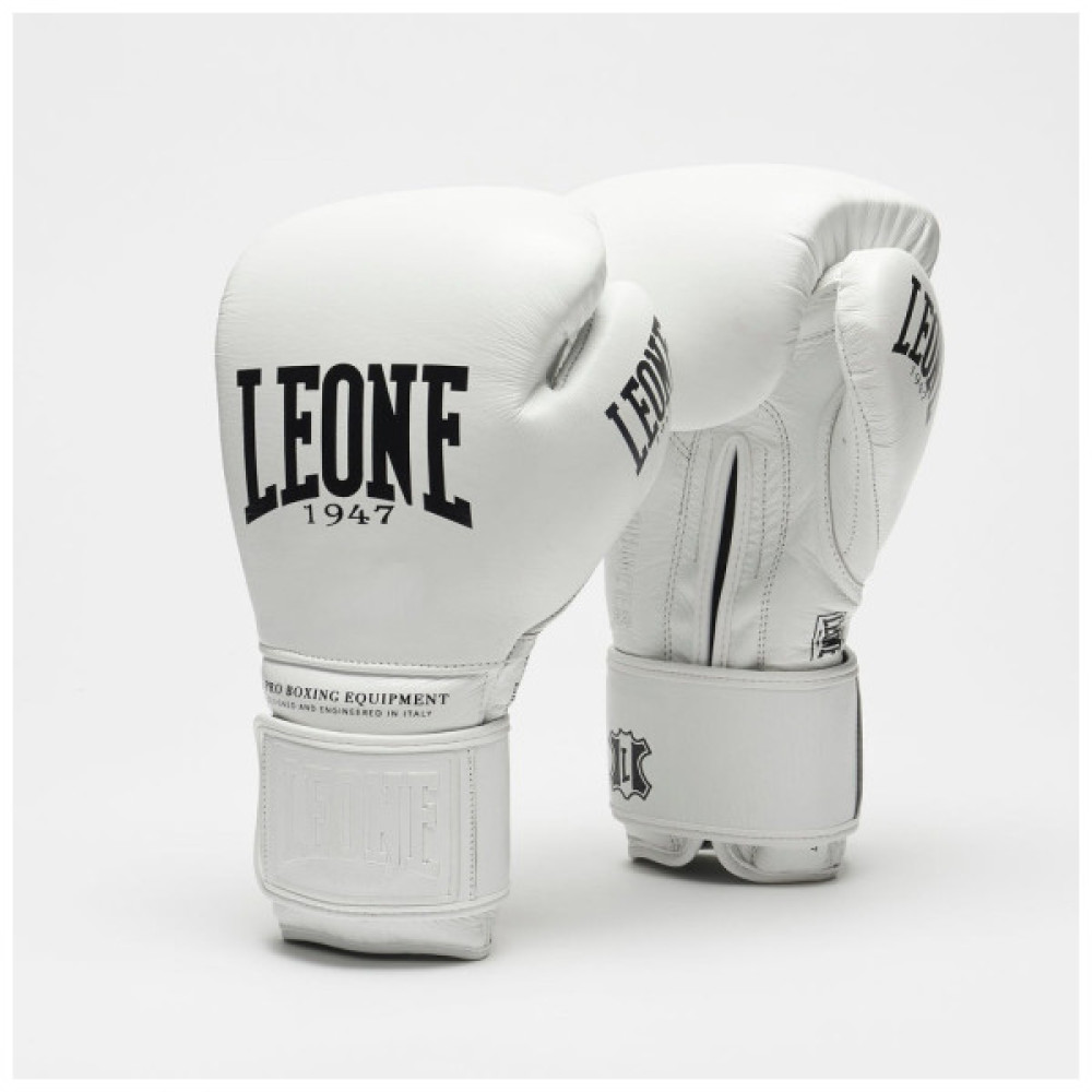 Боксерські рукавички Leone GN111 The Greatest White 10 унцій (GN111_White_10oz)