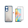 Чохол до мобільного телефона Dengos Kit for OPPO A98 5G case + glass (Blue) (DG-KM-39) Чохол до мобільного телефона Dengos Kit for OPPO A98 5G case + glass (Blue) (DG-KM-39)