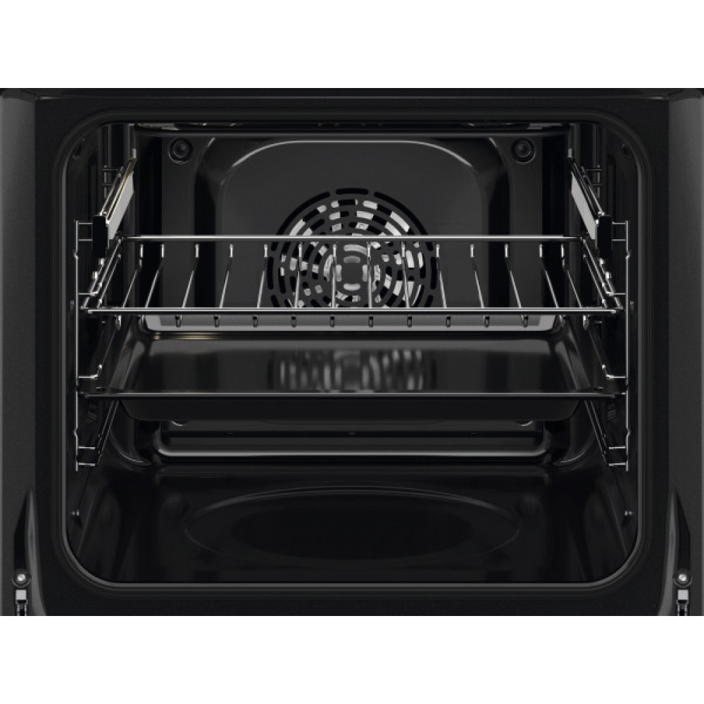 Духова шафа Electrolux електрична, 65л, A, дисплей, конвекція, чорний