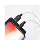 Дата кабель USB 2.0 AM to Lightning 2.0m 2.4A silicone X21 black+white HOCO (6931474713780) Дата кабель USB 2.0 AM to Lightning 2.0m 2.4A silicone X21 black+white HOCO (6931474713780)