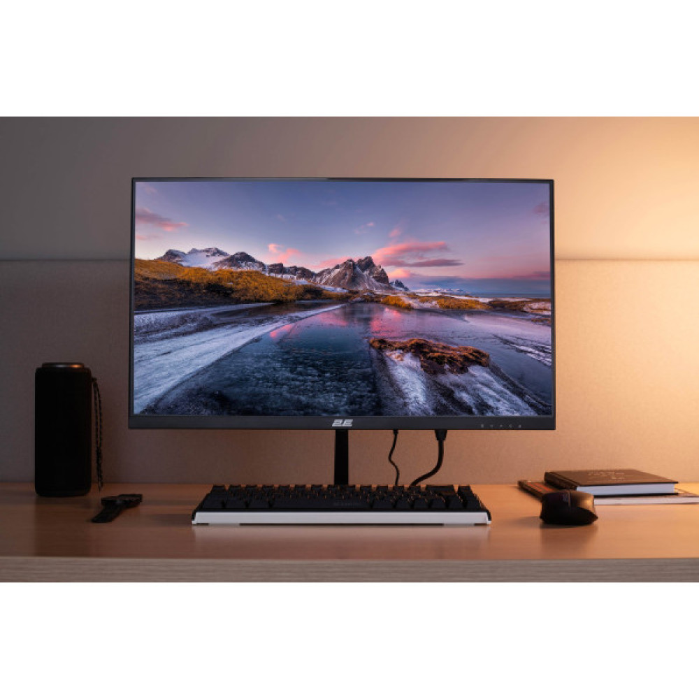 Монітор 2E 23.8" D2425B D-Sub, HDMI, MM, IPS, 100Hz, FreeSync